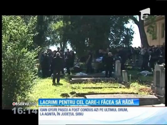 Adio, Ioan Gyuri Pascu! Actorul a fost înmormântat  la Agnita, oraşul în care s-a născut!