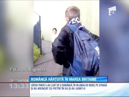 O româncă a fost hărţuită şi agresată de mai mulţi elevi britanici