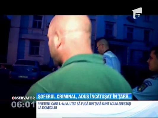 Ivanciu Corcioveiu, şoferul care a lovit mortal doi copii în Galaţi, adus în ţară încătuşat