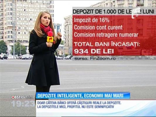 Banii depuşi la bancă nu mai aduc profit