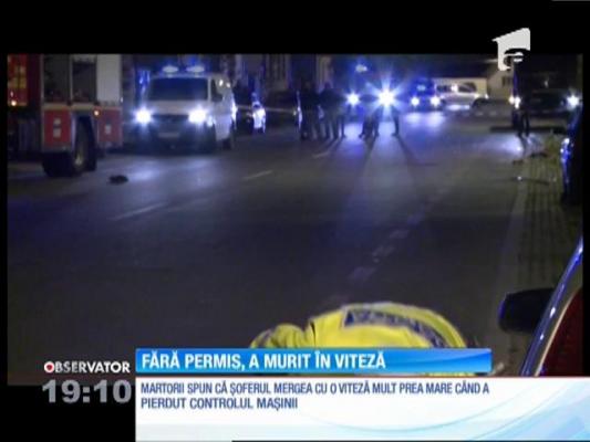 Un tânăr băut şi cu permisul suspendat a murit într-un cumplit accident la Sibiu