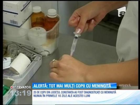25 de copii au fost diagnosticaţi cu meningită, la Constanţa