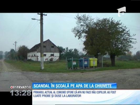 Scandal într-o școală din județul Caraș Severin pe apa de la chiuvete