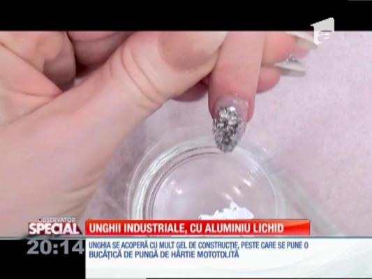 Special! Unghii industriale, cu aluminiu lichid