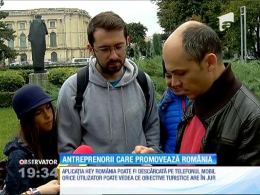 Aplicaţia care promovează România