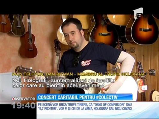 Răniţii din Colectiv, concert caritabil pentru cei care încă mai au nevoie de tratament