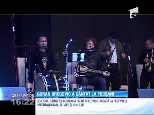 Goran Bregović a susţinut un recital de excepţie la Focşani