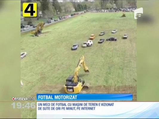 Un meci de fotbal mai puţin obişnuit