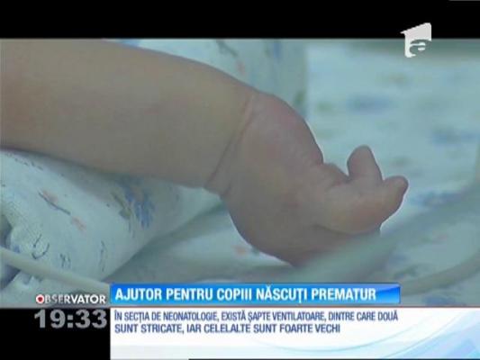 Ajutor pentru copiii născuţi prematur