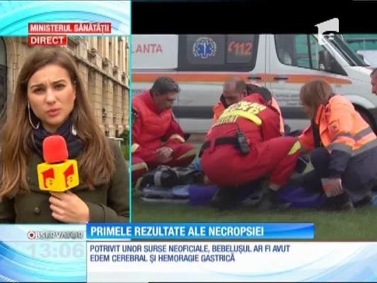 Bebeluşul din Suceava, diagnosticat cu meningită, ar fi murit din cu totul alte cauze