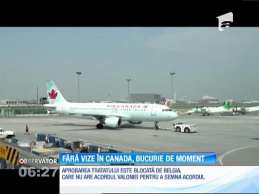 Românii nu scapă încă de viză de Canada, înţelegerea a picat