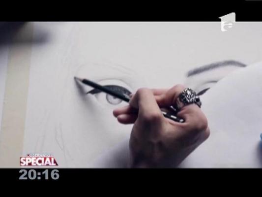 Special! Toni Mahfud, cel mai frumos pictor din lume