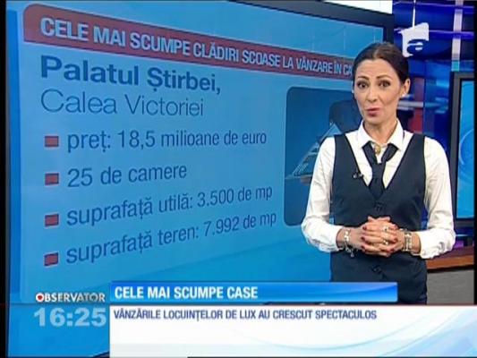 Vânzările locuințelor de lux au crescut spectaculos