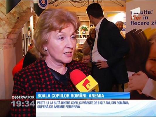 Statistică îngrijorătoare! Peste jumătate din copiii români, cu vârste de până la cinci ani, suferă de lipsă de fier