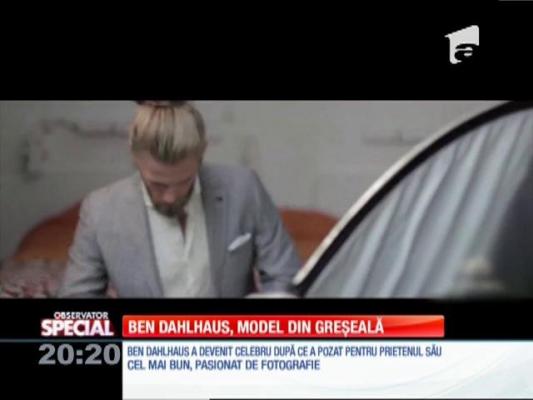 Special! Ben Dahlhaus a ajuns model din greșeală