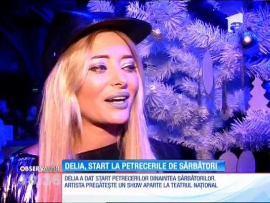 Delia, start la petrecerile de sărbători