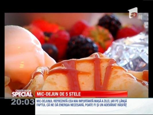 Special! Mic-dejunul poate fi un adevărat răsfăț