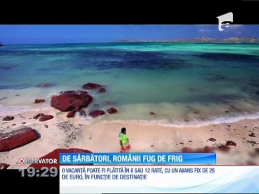 Românii plătesc în rate vacanțele de Crăciun