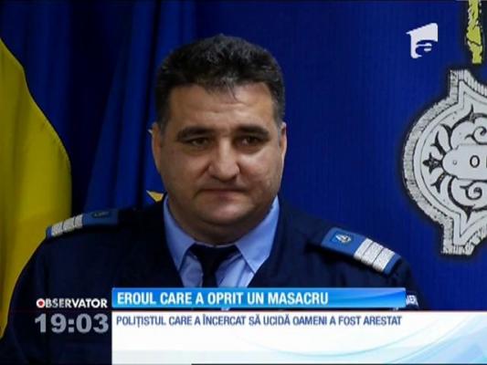 Un jandarm l-a oprit pe polițistul care a deschis focul într-un bloc din Pitești