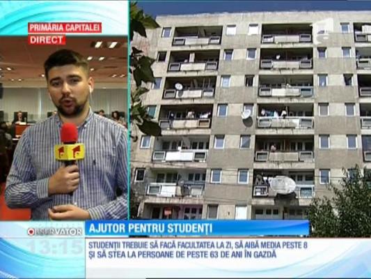 Primăria Capitalei sare în ajutorul studenţilor