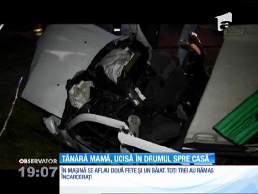 O petrecere s-a încheiat tragic pentru o tânără mamă din Cluj. Pe drumul spre casă, Andreea a murit într-un cumplit accident