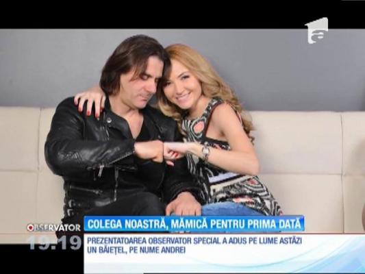 Octavia Geamănu a născut! A devenit mamă de băiat