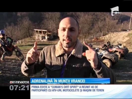 Adrenalina la prima ediţie de enduro a Cuman's Dirt Spirit în Munţii Vrancei