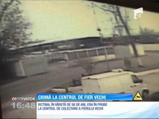 Crimă într-un centru de colectare fier vechi din Constanţa