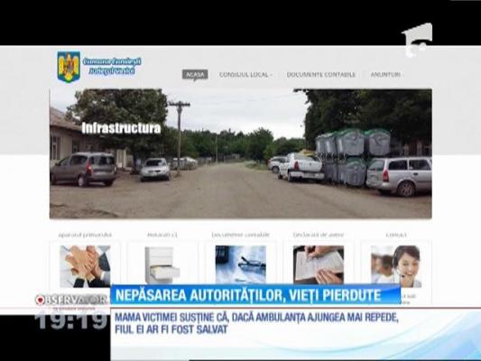 La Chilieni, în Vaslui, tatăl a doi copii a murit aşteptând ambulanța