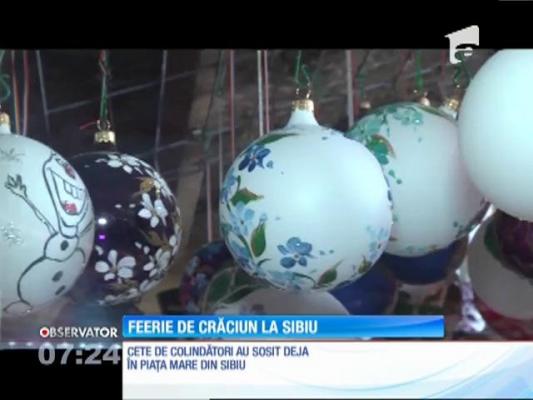 S-a deschis târgul de Crăciun de la Sibiu