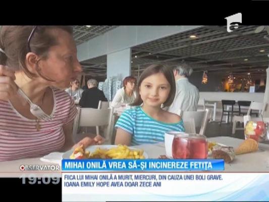 Gigi Becali se oferă să dea o mână de ajutor familiei lui Mihai Onilă, a cărei fetiţă a murit de cancer. Latifundiarul vrea să achite costurile pentru repatrierea şi înmormântarea copilei