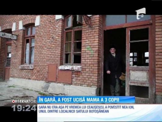 România anului 2016: o gară din judeţul Botoşani ar putea fi decorul perfect pentru un film de groază