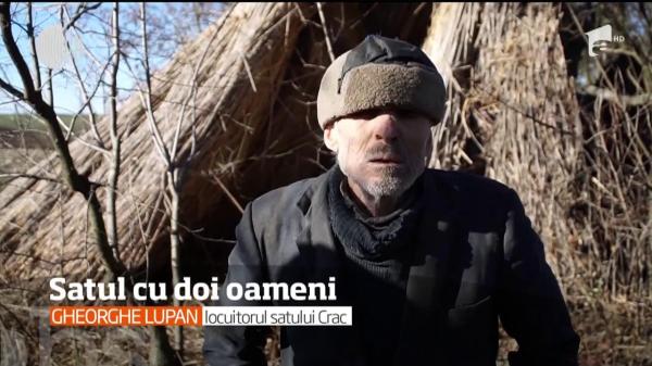 În satul Crac, la 20 de kilometri de Botoșani, locuiesc doar doi oameni