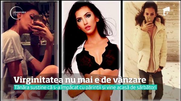 SURPRIZĂ: Românca adolescentă care voia să-și vândă virginitatea pe 1 milion de Euro s-a răzgândit. Dar și-a făcut de râs părinții