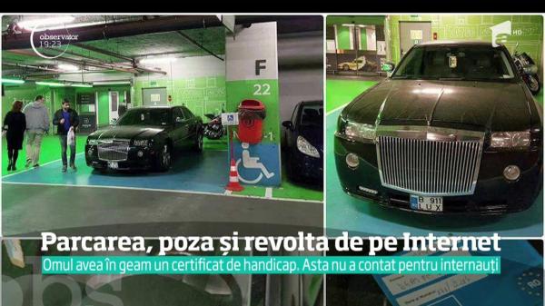 Un bucureştean a ajuns vedetă pe internet după o parcare complet neinspirată. Şi e şef în cadrul unei primării de sector!
