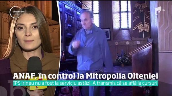 Control la cele sfinte! Inspectorii ANAF au descins la sediul Mitropoliei Olteniei şi au luat la puricat actele contabile.