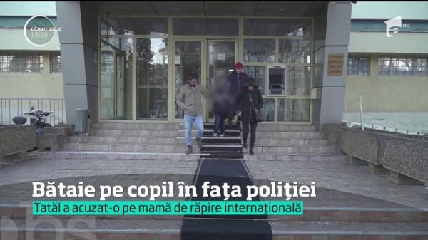 Copil luat cu forţa de la şcoală