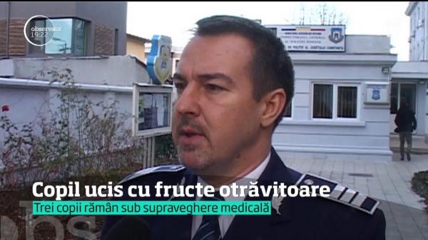 Tragedie într-o comună din Constanţa. O fetiţă a murit, iar o alta este în comă, după ce ar fi mâncat fructe otrăvitoare