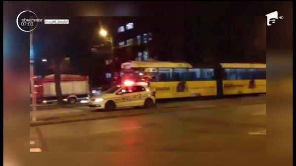 Sfârşit tragic pentru o bătrână din Timişoara: Femeia a fost lovită de un tramvai