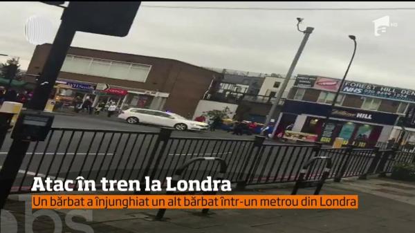 Atac armat în tren la Londra