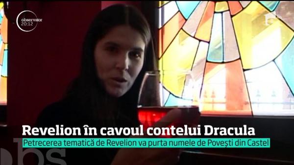 Revelion în cavoul contelui Dracula