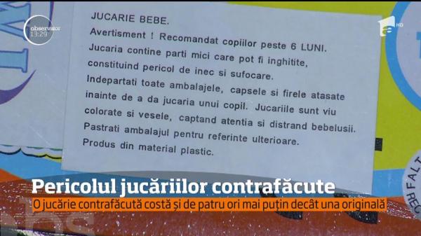 Jucării PERICULOASE pe tarabe! Multe din cadourile pentru cei mici pot cauza PROBLEME DE SĂNĂTATE