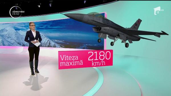 Aviaţia Militară Română şi-a întărit forţele cu încă trei avioane supersonice F16