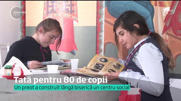 Un preot din Teleorman, un adevărat tată pentru 80 de copii