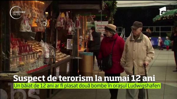 TERORIST la 12 ani! A încercat să arunce în aer un târg de Crăciun. Autorităţile sunt în alertă