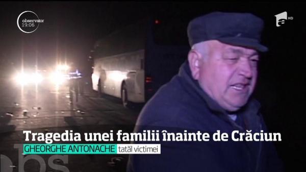 TRAGEDIE fără margini înainte de Crăciun! Un tată care se întorcea acasă din străinătate, de sărbători, a fost spulberat imediat după ce a coborât din autocar