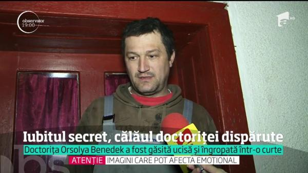 Detalii ŞOCANTE despre moartea doctoriţei Orsolya Benedek ies la iveală: Cadavrul a fost înfăşurat într-o pătură, apoi în linoleum, apoi legat cu sârmă