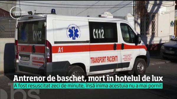 Antrenor de baschet, găsit mort într-un hotel de lux din Capitală