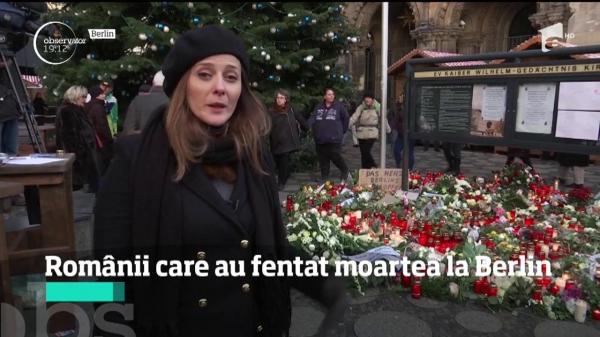 În târgul de Crăciun de la Berlin devastat de un terorist au fost şi români!