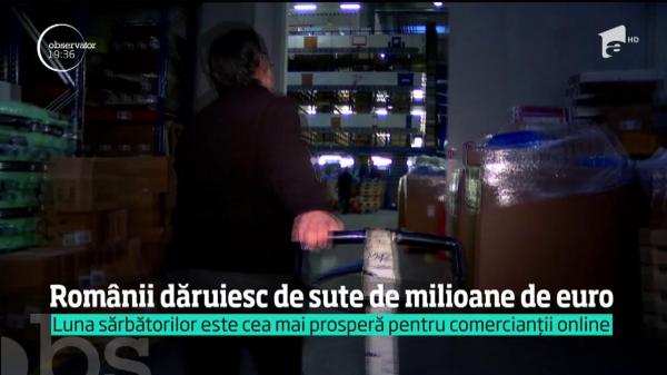 Luna sărbătorilor, cea mai prosperă pentru comercianții online